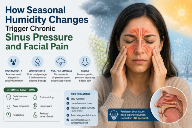 Seasonal sinus pressure
